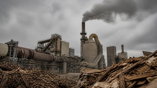 Forest biomass releases massive carbon emissions when burned for cement production, undercutting climate goals despit…