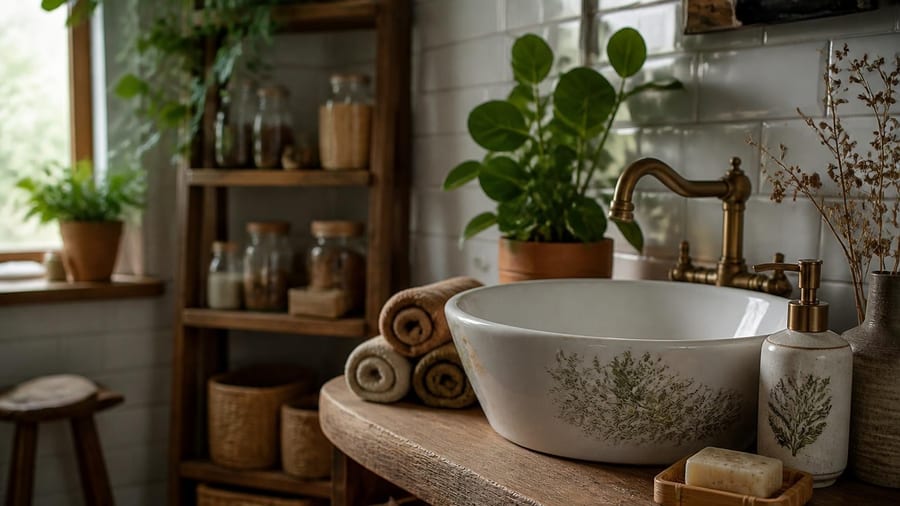 From low-impact loo roll to vintage sinks: 13 ways to make your bathroom more sustainable