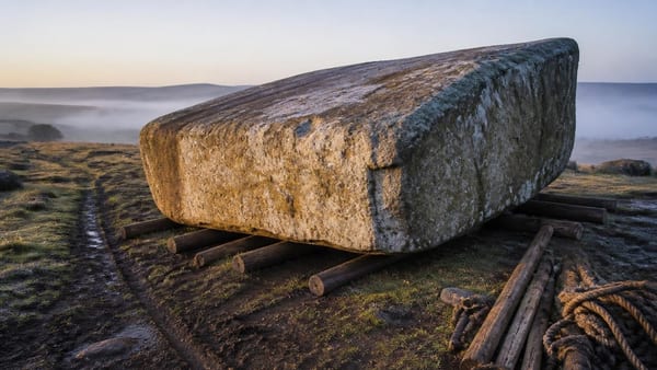 How Ancient People Moved a 6-Ton Stone 700 Kilometers to Stonehenge
