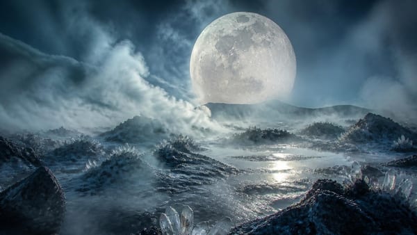 New planetary science research reveals how a massive lunar companion and water vapor conditions created the chemical …