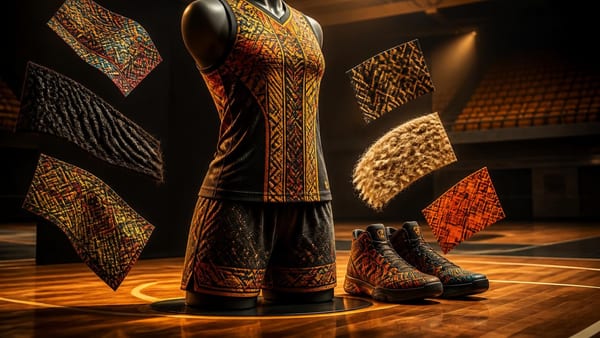 Black female athletes transform sports arenas into cultural stages, reclaiming identity through bold fashion choices.